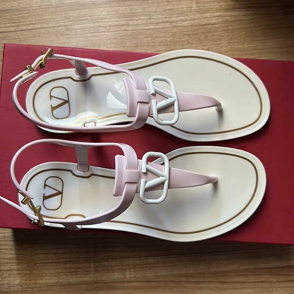 VALENTINO PINK JELLY SANDALS STRAP 36 - Picture 3 of 14
